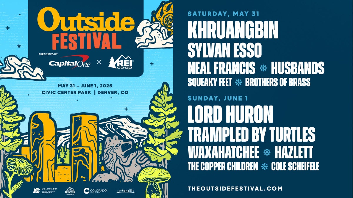 Tickets on Sale Now: Khruangbin and Lord Huron to Headline the 2025 Outside Festival Presented by Capital One and REI